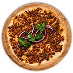 Spicy Mince Pizza 